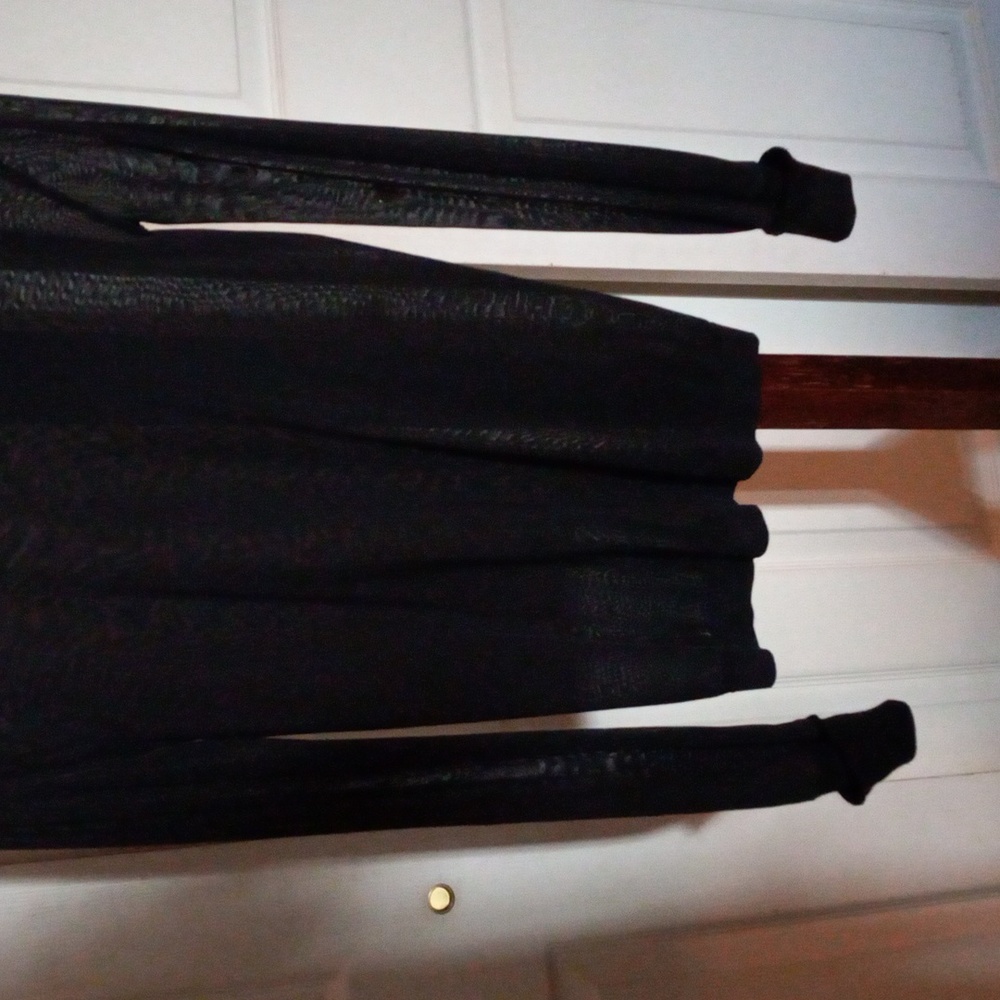 Wolford size large collar and cuffs, see through versatile and rare.